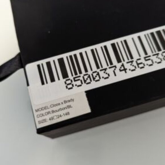 CLOOS X BRADY Bouron Christopher Cloos x Tom Brady Blue Light Glasses, NIB - Picture 6 of 6